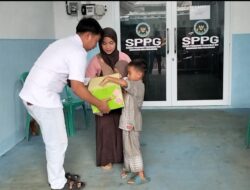 SPPG Paninggaran 1 dan SPPG Krandegan Gelar Santunan Anak Yatim dan Bagi Takjil di Bulan Ramadhan