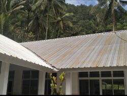 Atap Menguning Diduga Tak Sesuai Spek, Revitalisasi SDN 01 Sidomulyo Disorot Warga