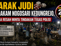 Marak Judi di Makam Nogosari Kedungrejo, Warga Resah Minta Tindakan Tegas Polisi