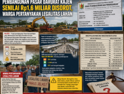 Pembangunan Pasar Darurat Kajen Senilai Rp1,6 Miliar Disorot, Warga Pertanyakan Legalitas Lahan