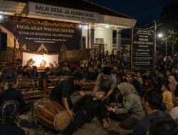 Wayang Santri Jajarwayang Berubah Duka, Penabuh Gendang Meninggal Dunia Saat Pentas Sedekah Bumi