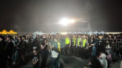 3.500 Penonton Padati Konser Sound Klik di Bojong, Ratusan Personel Polres Pekalongan Lakukan Pengamanan
