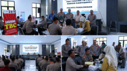 Menuju Eliminasi TB Paru, Biddokkes Polda Jateng Gelar Asistensi di Polres Pekalongan
