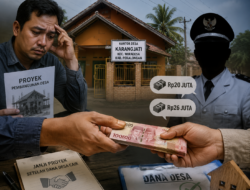 Diduga Merasa Dirugikan, Pelaksana Proyek Klaim Dipinjami Puluhan Juta oleh Kades Karangjati