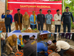 Organisasi Shiddiqiyyah Melalui PD DHIBRA Kabupaten Pekalongan Gelar Peletakan Batu Pertama Program Santunan Nasional Rumah Syukur Kemerdekaan Indonesia Layak Huni Shiddiqiyyah (22/6)