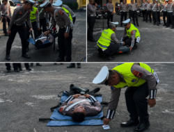 Satlantas Polres Pekalongan Tingkatkan Kompetensi Personel Melalui Pelatihan Penanganan TKP Kecelakaan Lalu Lintas
