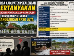 Warga Kabupaten Pekalongan Pertanyakan Rencana Penataan Alun-Alun Kajen, Konsultan Perencana Dianggarkan Rp30 Juta