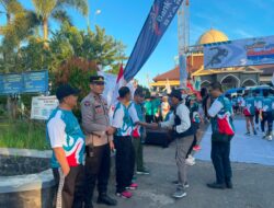 Polres Pekalongan Amankan Fun Run Milad ke-7 UMPP, Ribuan Peserta Berlari Aman dan Lancar