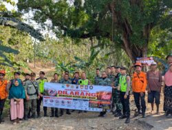 Sisir Wilayah Rawan Karhutla, Polres Pekalongan Gelar Patroli Gabungan