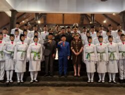 Jelang HUT Kemerdekaan Bangsa Indonesia ke-81, 28 Paskibraka Pekalongan Resmi Dikukuhkan, Siap Kibarkan Merah Putih”