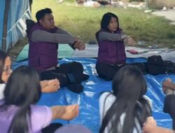 Dua Hari Menemani Warga Manggarai Barat, Tim Trauma Healing Polda Jateng Bantu Pulihkan Kekuatan Psikologis Warga Terdampar Gempa