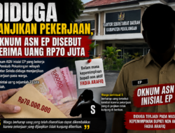 Diduga Janjikan Pekerjaan, Oknum ASN Berinisial EP Disebut Terima Uang Rp70 Juta