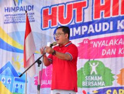 Puncak HUT ke-21 HIMPAUDI, Plt. Bupati Sukirman Tegaskan Komitmen Perjuangkan Kesejahteraan Guru PAUD 