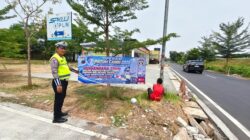 Satlantas Polres Pekalongan Gencarkan Sosialisasi Keselamatan di Tol Bojong dan Rest Area 338A